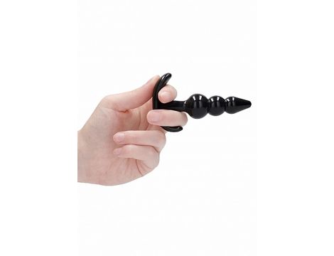 NO. 80 - 4-Piece Butt Plug Set - Black - 8