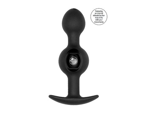 N0. 90 - Self Penetrating Butt Plug - Black