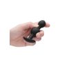 N0. 90 - Self Penetrating Butt Plug - Black - 7