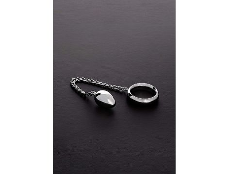 Donut C-Ring Anal Egg (40/30mm) with chain