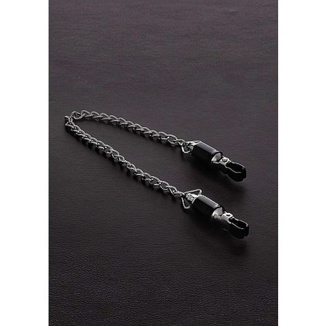 Barrel Tit Clamps with Chain (pair)