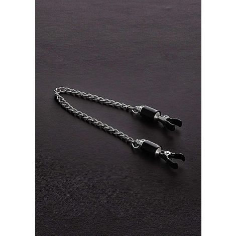 Barrel Tit Clamps with Chain (pair) - 2