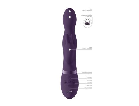 Niva - 360degrees Rabbit - Purple - 5