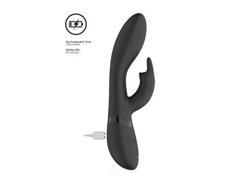 Wibrator-Zosia - Classic G-Spot Rabbit - Black - 3