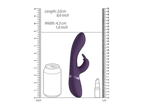 Cato - Pulse G-spot Rabbit - Purple - 7