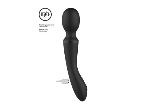 Enora - Wand & Vibrator - Black - 8