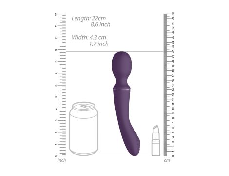 Enora - Wand & Vibrator - Purple - 4