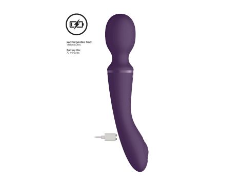 Enora - Wand & Vibrator - Purple - 9