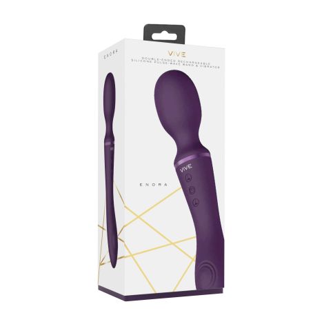 Enora - Wand & Vibrator - Purple - 11