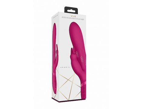 Amoris - Stimulating Beads Rabbit - Pink - 12