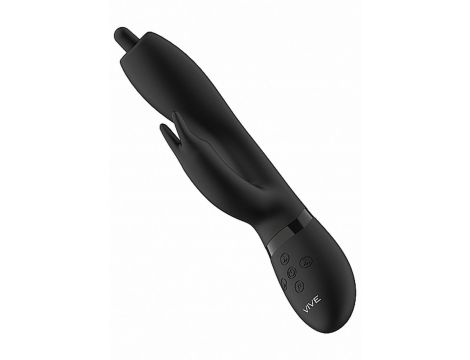 Nilo - Pinpoint Rotating G-spot Rabbit - Black - 8