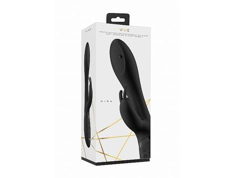 Wibrator Mira - Spinning G-spot Rabbit - Black - 5