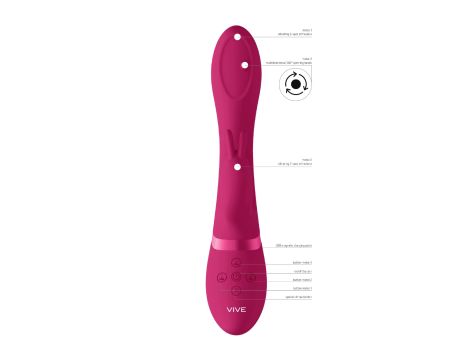 Mira - Spinning G-spot Rabbit - Pink - 6