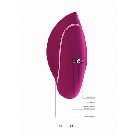 Stymulator Minu - Lay On Vibrator - Pink - 9