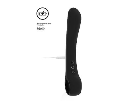 Ombra - Bendable Vibrator Punkt G - Black - 7