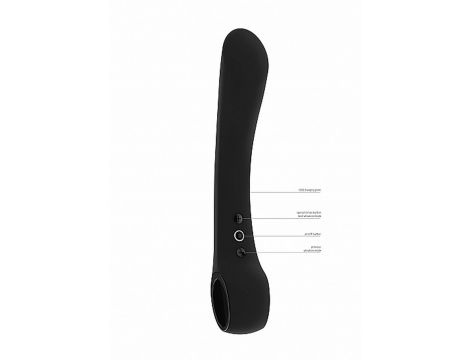 Ombra - Bendable Vibrator Punkt G - Black - 8