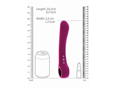 Ombra - Bendable Vibrator Punkt G - Pink - 5