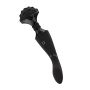 Stymulator- Shiatsu Bendable Massager Wand - Black - 7