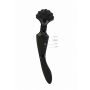 Stymulator- Shiatsu Bendable Massager Wand - Black - 9