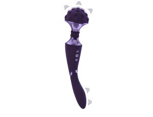 Stymulator- Shiatsu Bendable Massager Wand - Purple - image 2