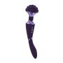 Stymulator- Shiatsu Bendable Massager Wand - Purple - 2