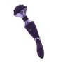 Stymulator- Shiatsu Bendable Massager Wand - Purple - 7