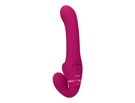 Ai - Dual Vibrating & Air Wave Tickler Strapless Strapon