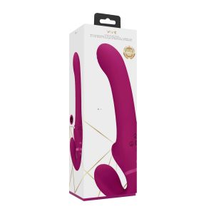 Ai - Dual Vibrating & Air Wave Tickler Strapless Strapon - image 2