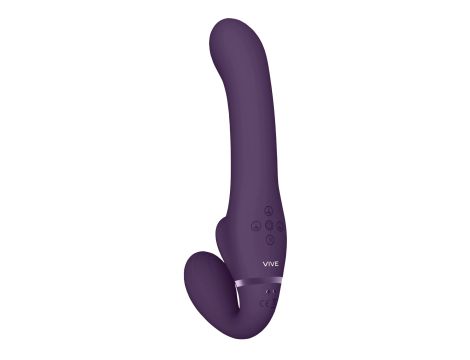 Ai - Dual Vibrating & Air Wave Tickler Strapless Strapon