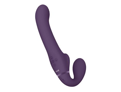 Ai - Dual Vibrating & Air Wave Tickler Strapless Strapon - 3