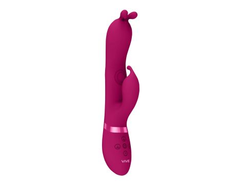 Gada - Vibrating Bunny Ear G-Spot Rabbit with Pulse Wave Shaft