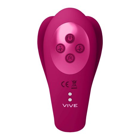 Yoko - Triple Action Vibrator Dual Prongs with Clitoral Pulse Wave - 3