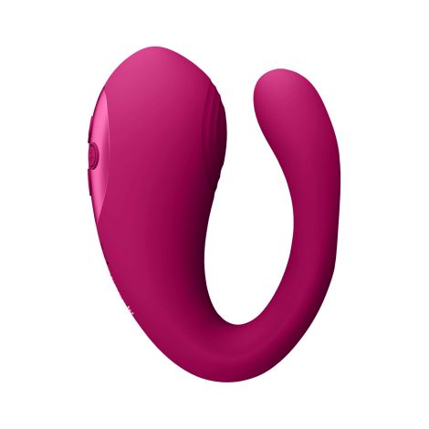 Yoko - Triple Action Vibrator Dual Prongs with Clitoral Pulse Wave - 4