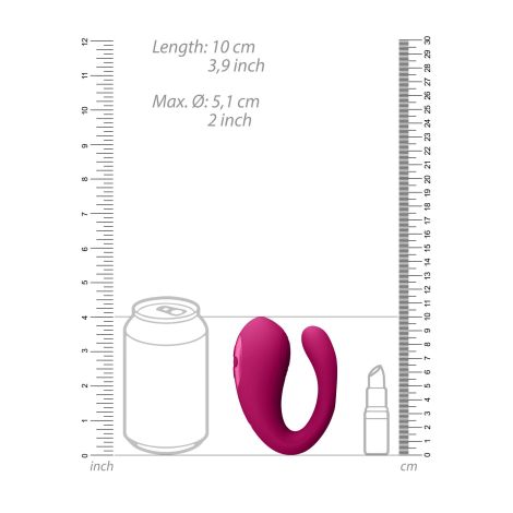 Yoko - Triple Action Vibrator Dual Prongs with Clitoral Pulse Wave - 7