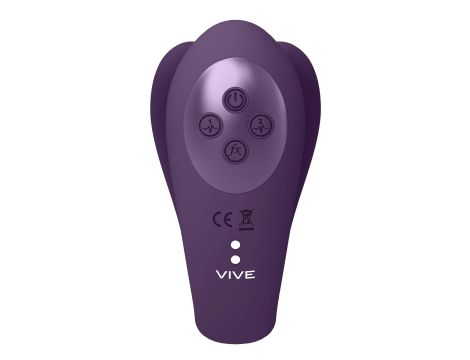 Yoko - Triple Action Vibrator Dual Prongs with Clitoral Pulse Wave - 4