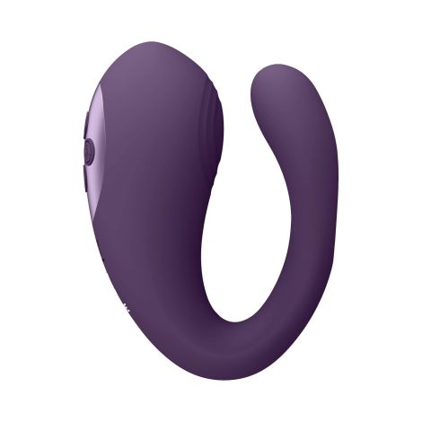 Yoko - Triple Action Vibrator Dual Prongs with Clitoral Pulse Wave - 5