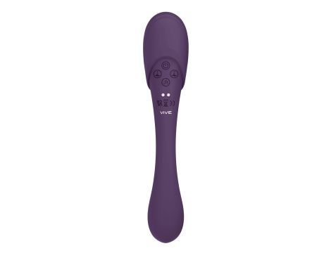 Mirai - Double Ended Pulse Wave & Air Wave Bendable Vibrator