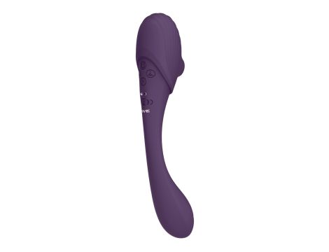 Mirai - Double Ended Pulse Wave & Air Wave Bendable Vibrator - 2