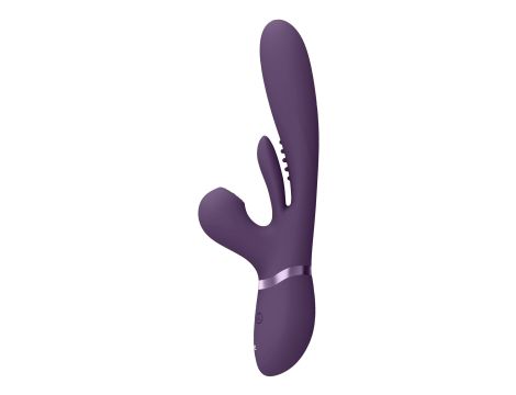 Kura - Thrusting G-Spot Vibrator with Flapping Tongue and Pulse Wave Stimulator - 4