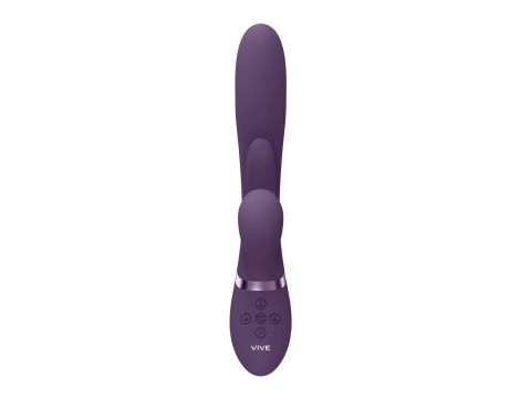 Kura - Thrusting G-Spot Vibrator with Flapping Tongue and Pulse Wave Stimulator - 5