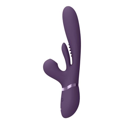 Kura - Thrusting G-Spot Vibrator with Flapping Tongue and Pulse Wave Stimulator - 4