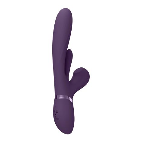 Kura - Thrusting G-Spot Vibrator with Flapping Tongue and Pulse Wave Stimulator - 6