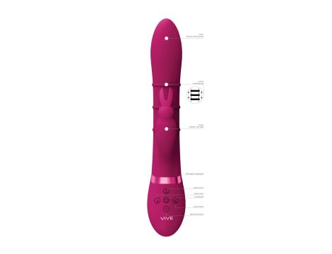 Stimulating Rings, Vibrating G-Spot Rabbit - Pink - 8