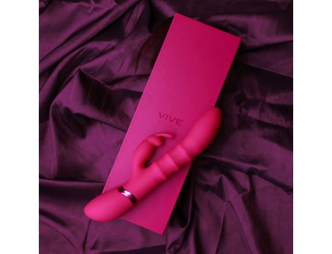 Stimulating Rings, Vibrating G-Spot Rabbit - Pink - 10