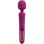 VIVE - Kiku - Rechargeable Double Ended Wand with Innovative G-Spot Flapping Stimulator - Pink - 3