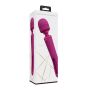 VIVE - Kiku - Rechargeable Double Ended Wand with Innovative G-Spot Flapping Stimulator - Pink - 4