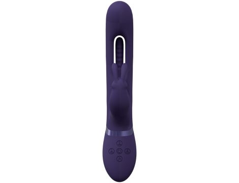 Mika - Triple Rabbit with G-Spot Flapping - Purple - 5