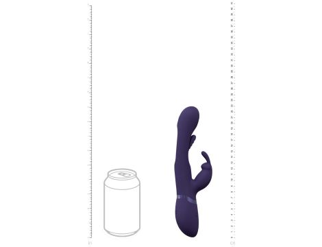 Mika - Triple Rabbit with G-Spot Flapping - Purple - 6