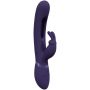 Mika - Triple Rabbit with G-Spot Flapping - Purple - 2