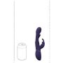 Mika - Triple Rabbit with G-Spot Flapping - Purple - 7